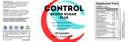 Control- Blood Sugar Ultra – Advanced Glycemic & Circulatory Support