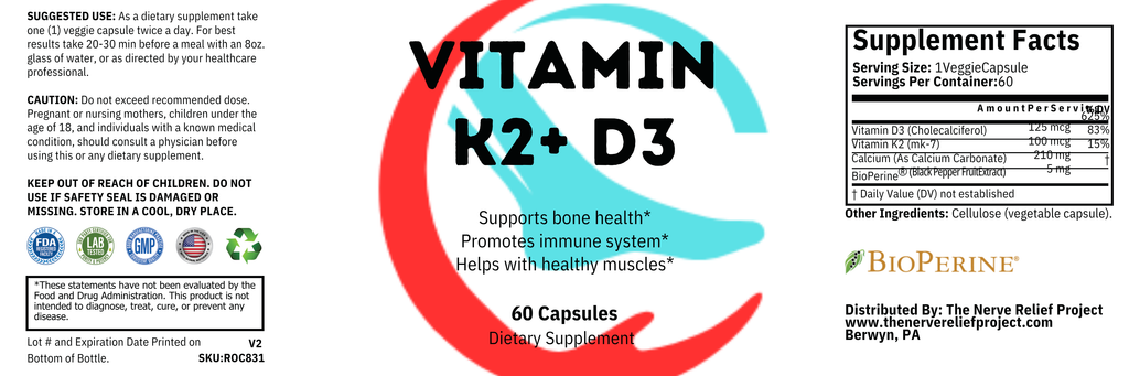 Vitamin K2 + D3