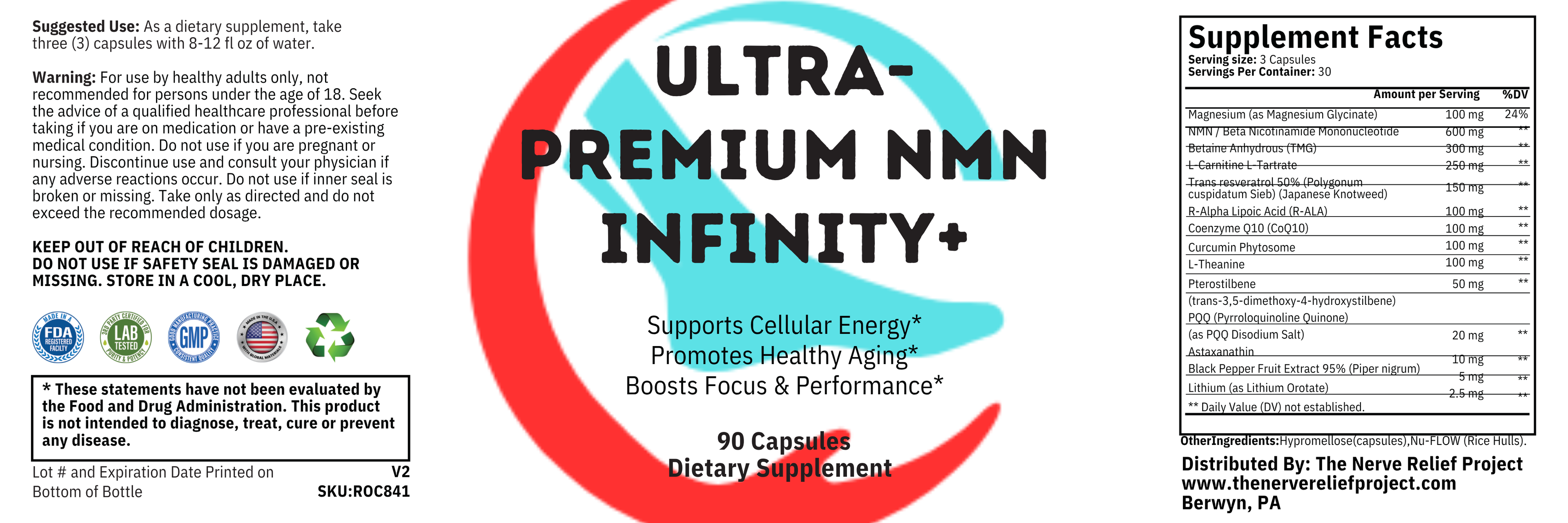 Ultra-Premium NMN Infinity+