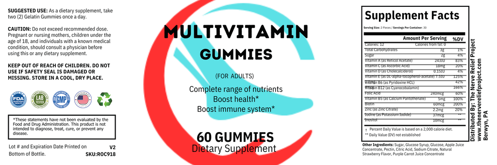 Multivitamin Gummies (Adults)